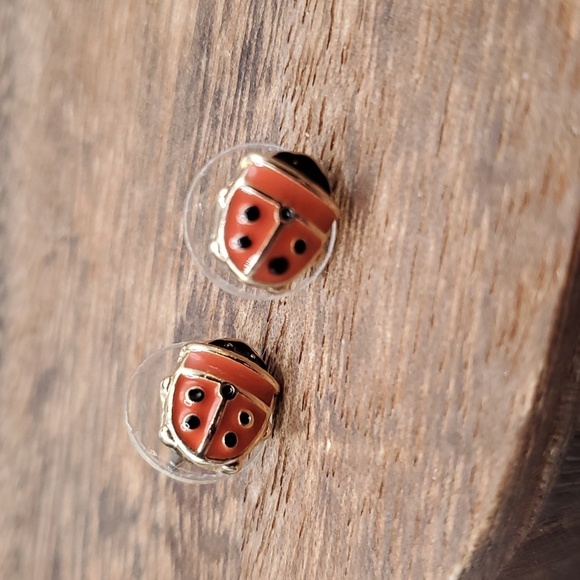 E668 ladybug 🐞‎earrings nwt
